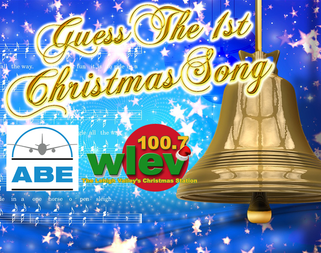 Guess the 1st Christmas Song on 100.7 LEV! WLEVFM